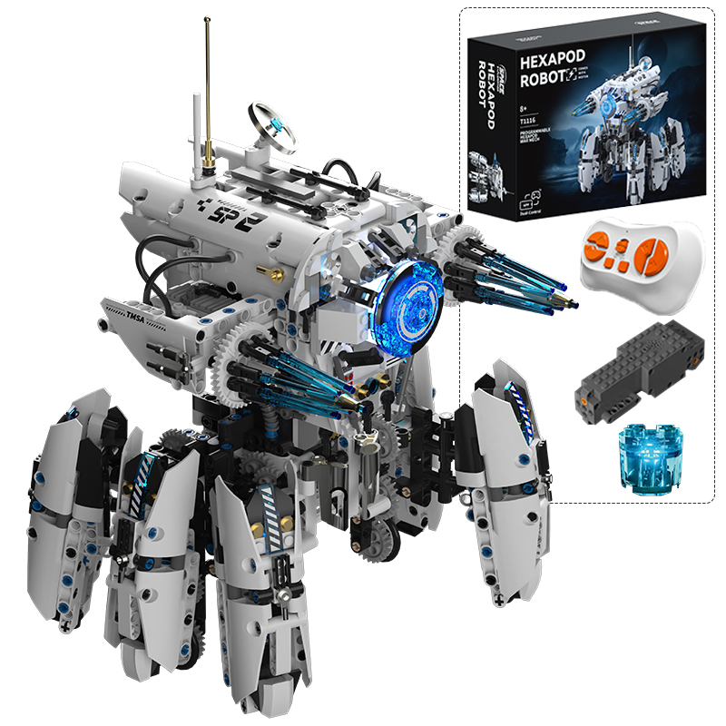 Science Robot - Technical Programming Hexapod Robot Science Fiction