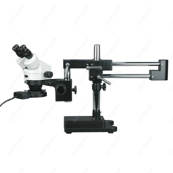 Amscope Microscope Stereo 7X-45X - AmScope Binocular Zoom Stereo Microscope 7X-45X+