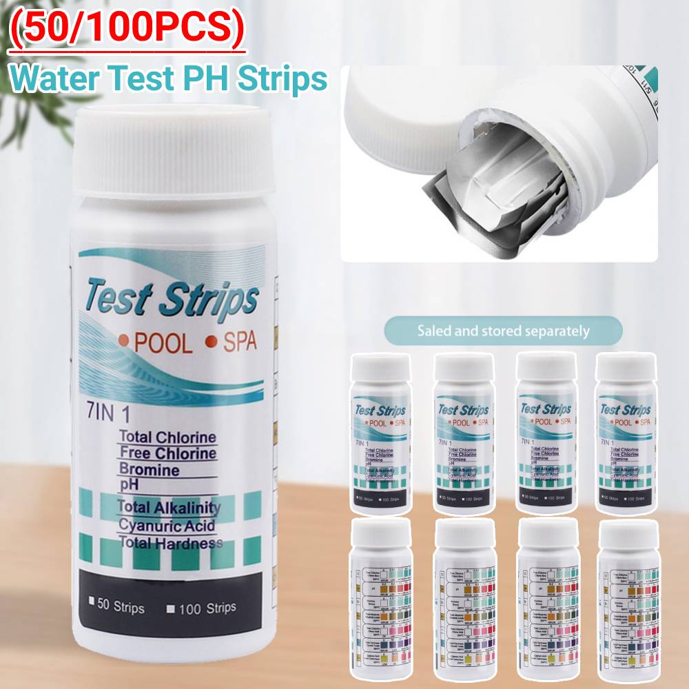 50/100PCS Water Test PH Strips - Ph Strip Test ulasan dan harga