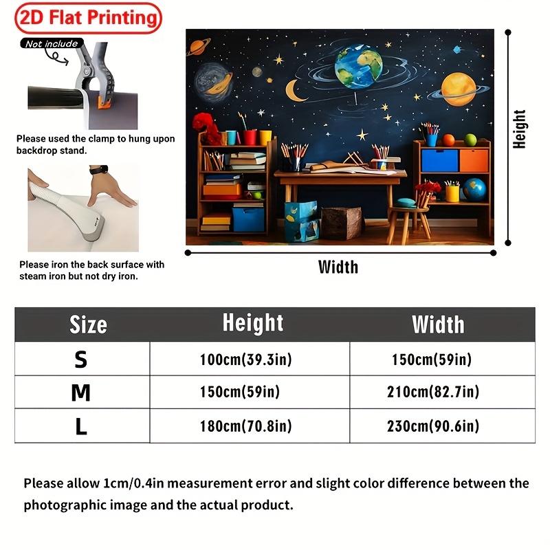 Astronomy Classroom Mural Canv - Science Nursery ulasan dan harga