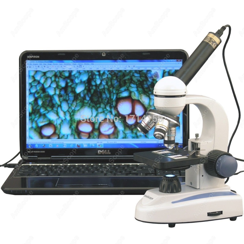 AmScope M158 Series 360-Degree - Amscope Microscope Compound 40X-1000X ulasan dan harga