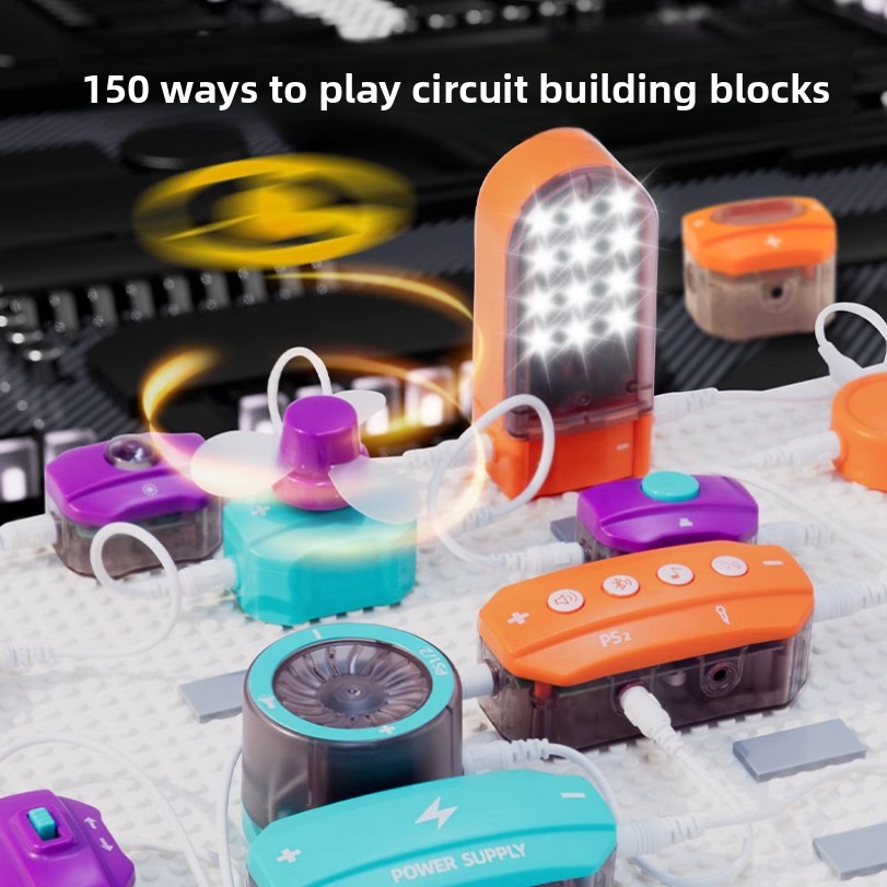 Circuit Experiment Building Bl - Science Toys Diy ulasan dan harga