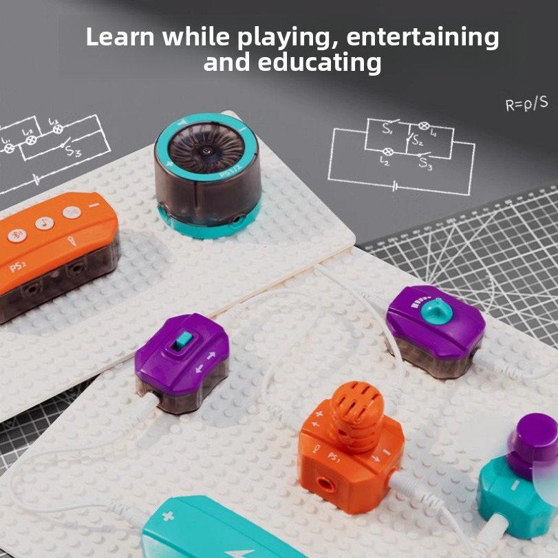 Circuit Experiment Building Bl - Science Toys Diy ulasan dan harga