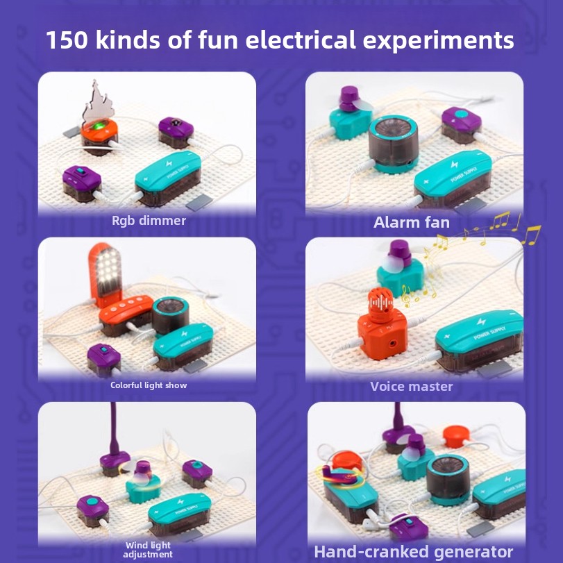 Circuit Experiment Building Bl - Science Toys Diy ulasan dan harga