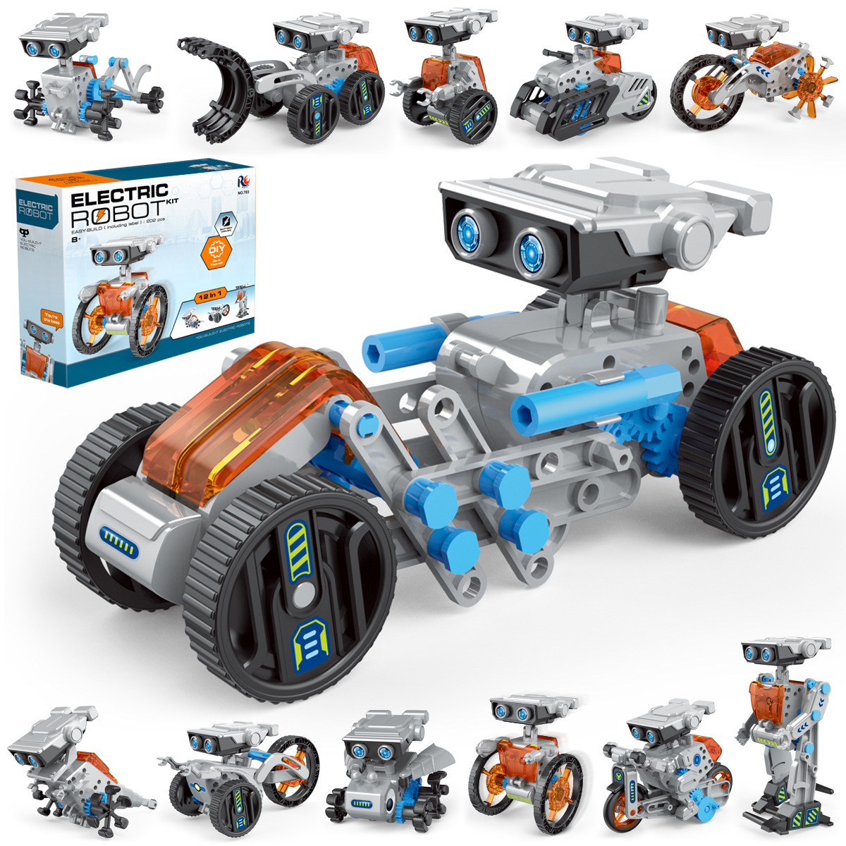 12 in 1 Science Experiment Sol - Science Robot ulasan dan harga