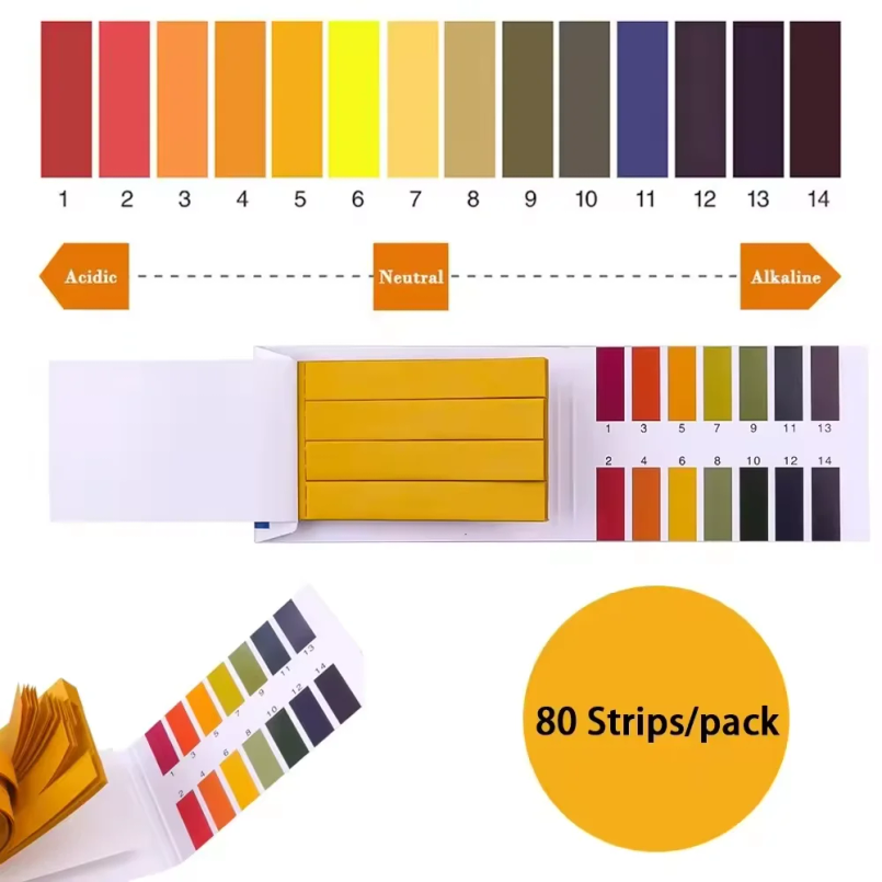 80 Strips/pack PH Test Strips  - Ph Strip Test ulasan dan harga