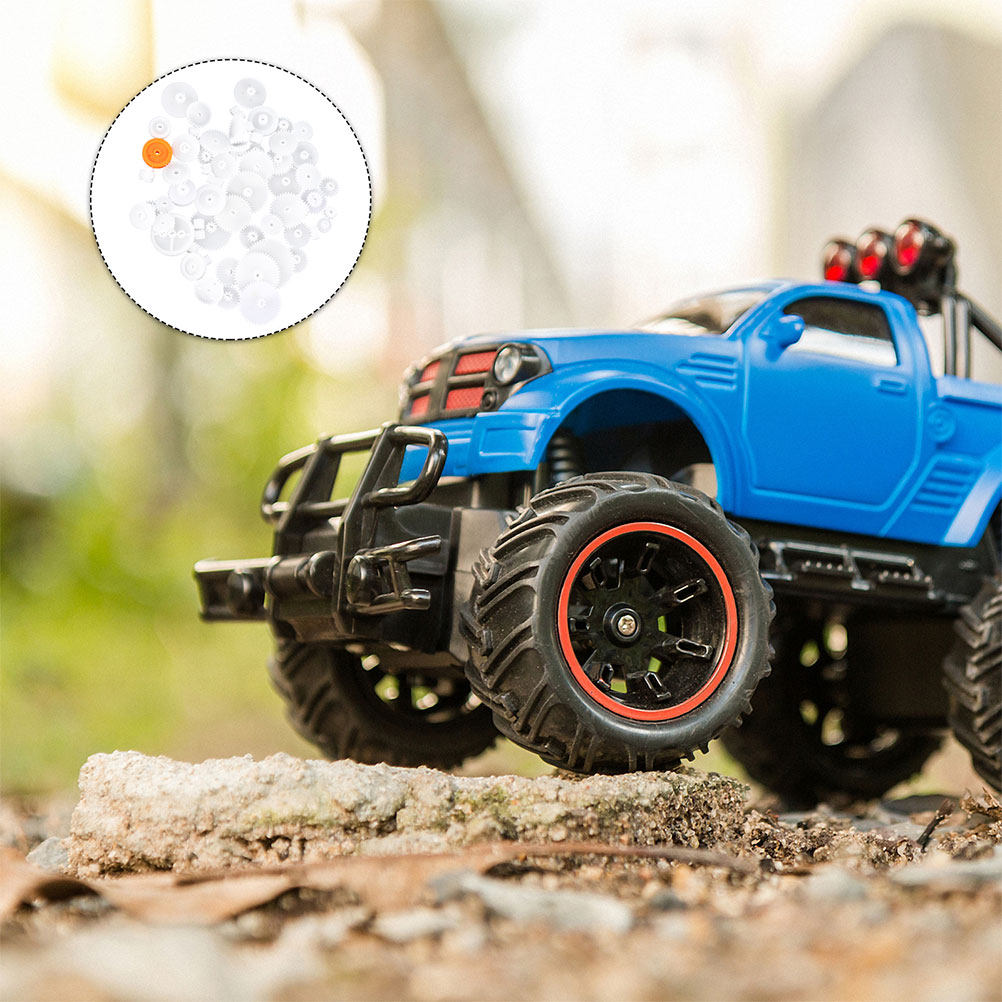 128Pcs Versatile Plastic Gears - Hobby Is Science ulasan dan harga