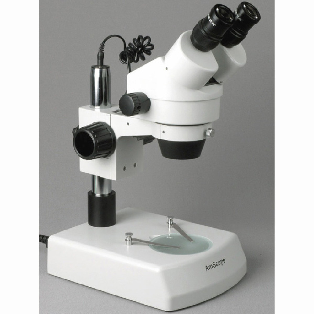 Binocular Stereo Zoom Microsco - Amscope Microscope Stereo 7X-45X ulasan dan harga