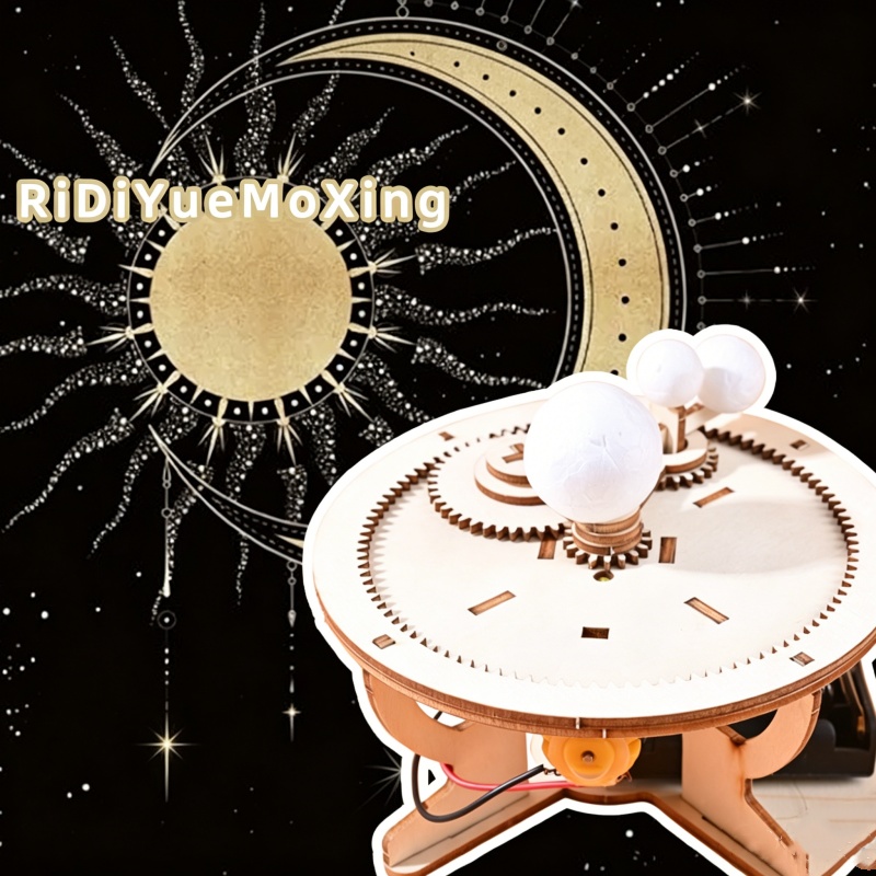 Wooden Solar System Mechanica - Hobby Is Science ulasan dan harga