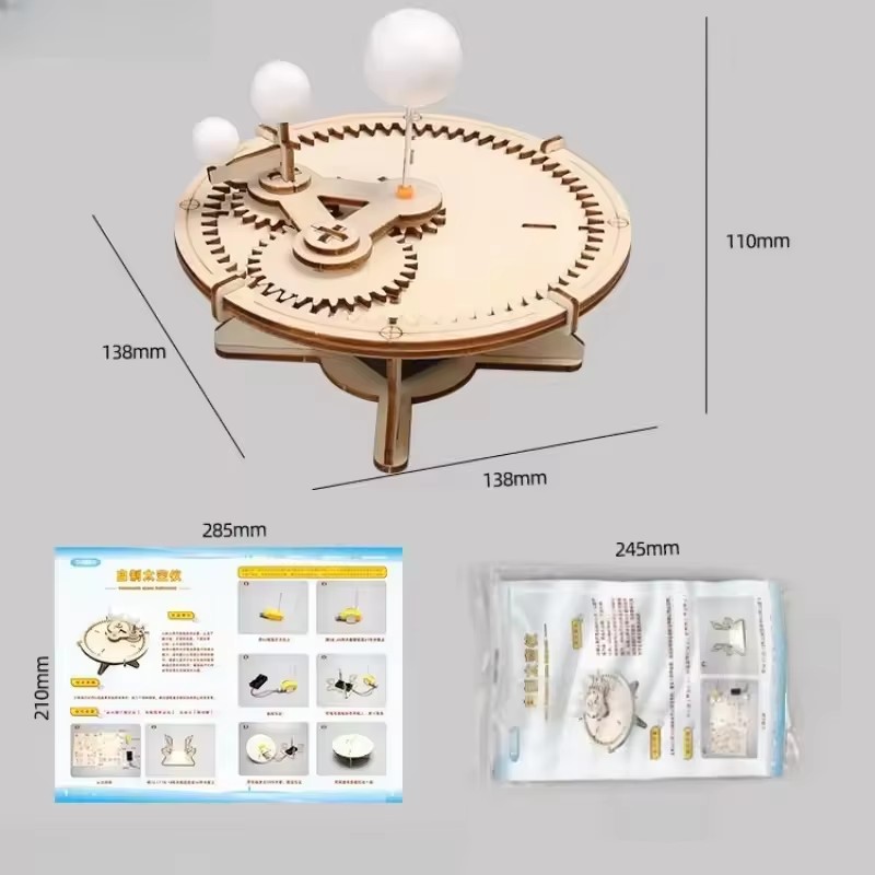 Wooden Solar System Mechanica - Hobby Is Science ulasan dan harga