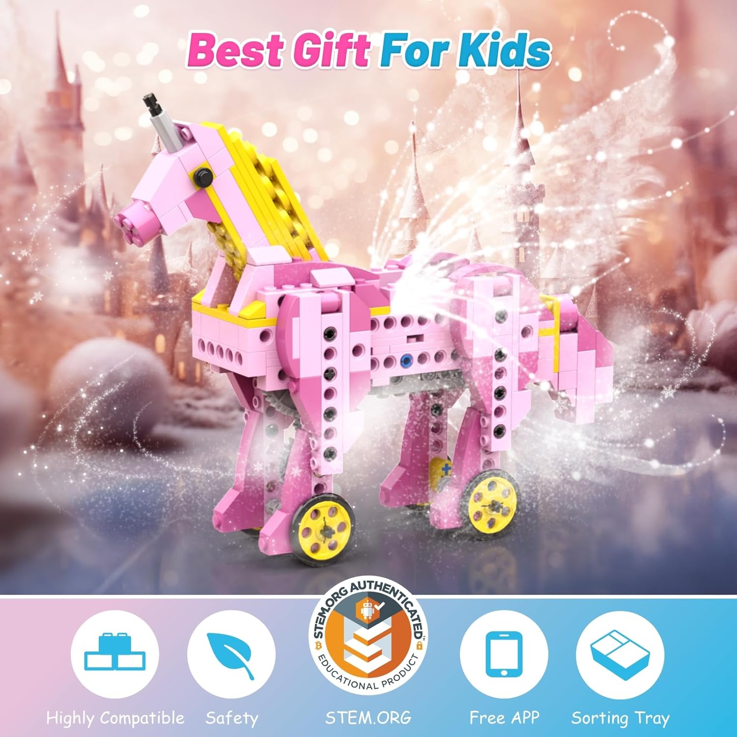 Apitor STEM Toys for Girls Gif - Science Robot ulasan dan harga