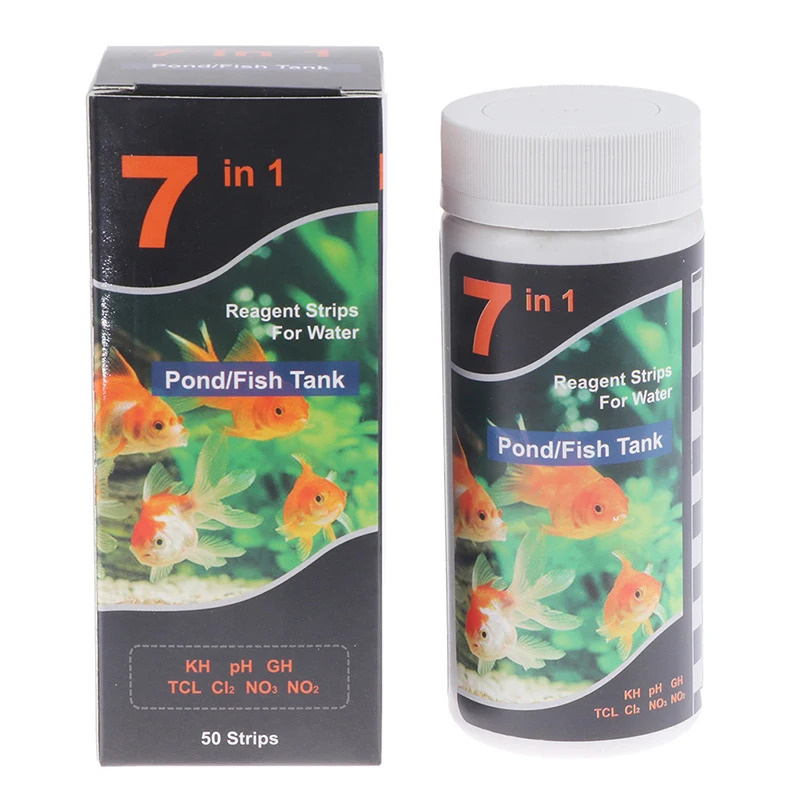 7-In-1 PH Test Strip, Aquarium - Ph Strip Test ulasan dan harga