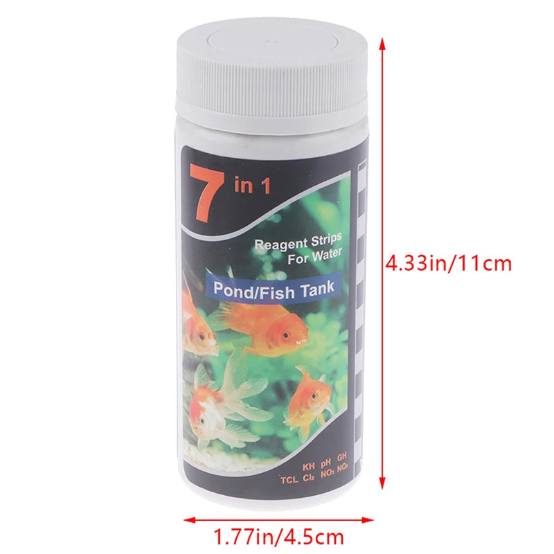 7-In-1 PH Test Strip, Aquarium - Ph Strip Test ulasan dan harga