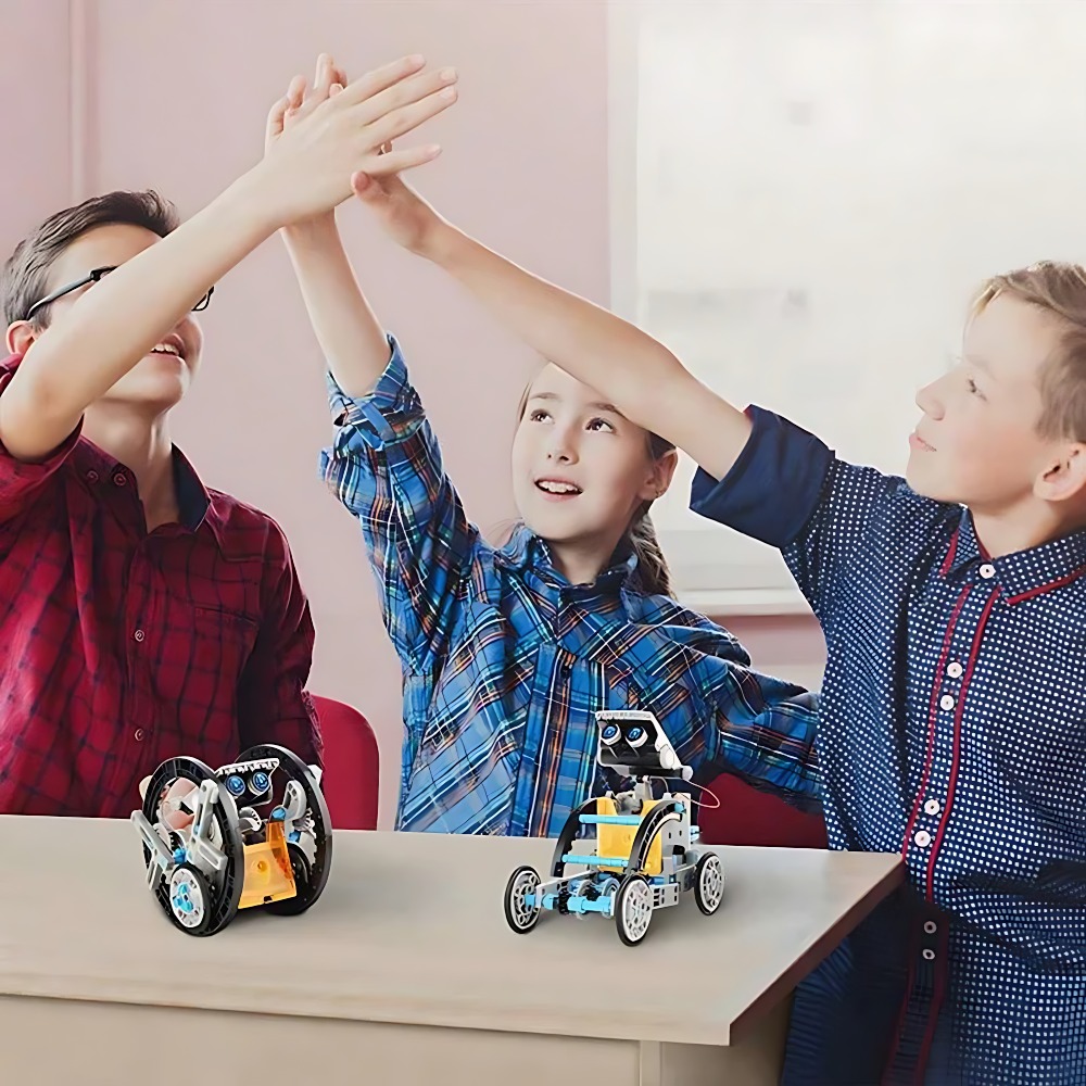 Solar Robot Building Blocks 12 - Science Robot ulasan dan harga