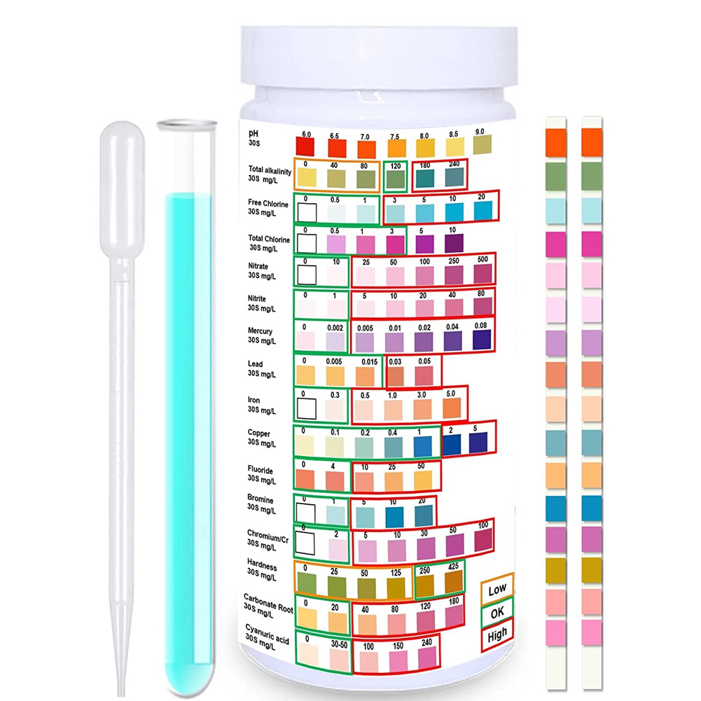 Water Testing Strips for Drink - Ph Strip Test ulasan dan harga
