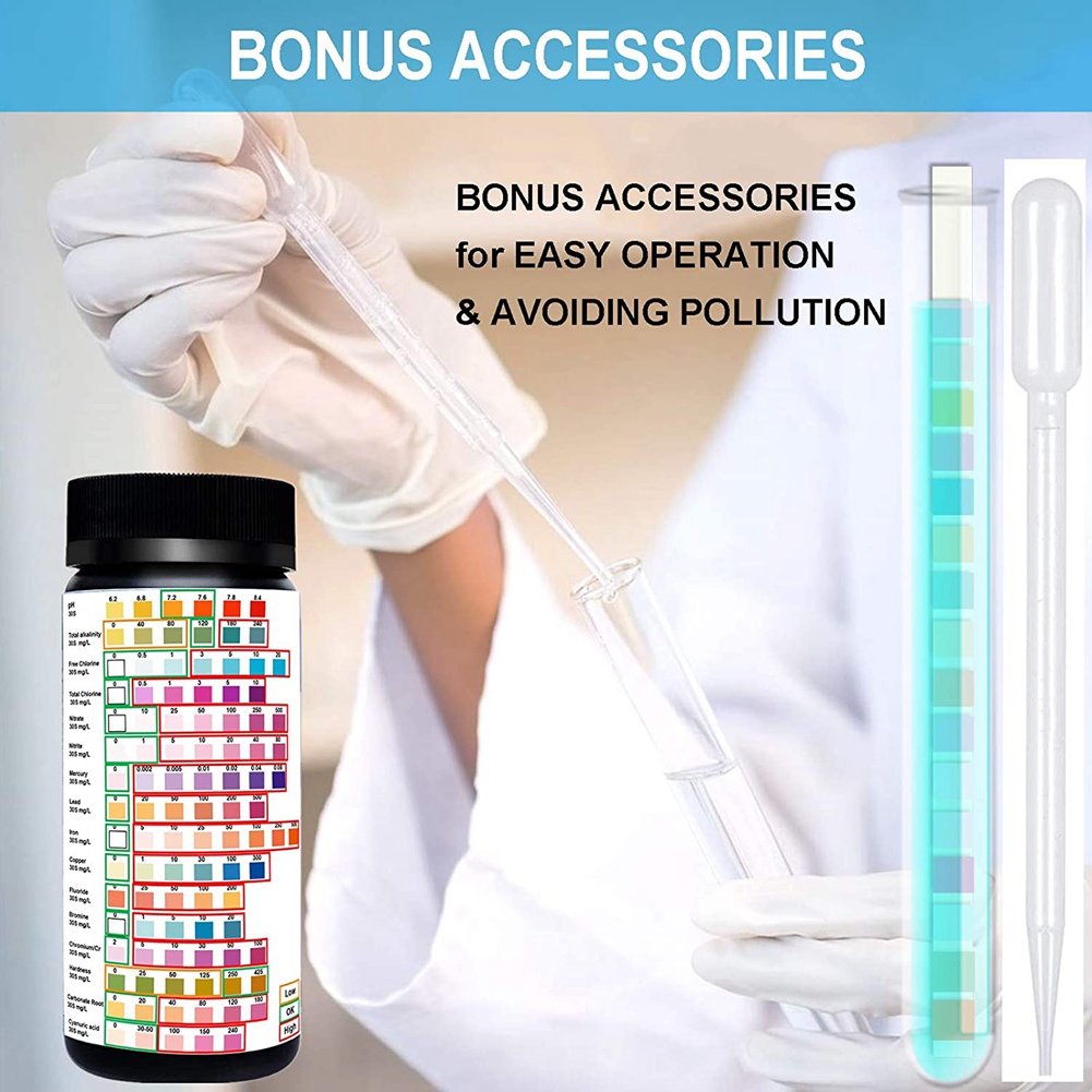 Water Testing Strips for Drink - Ph Strip Test ulasan dan harga