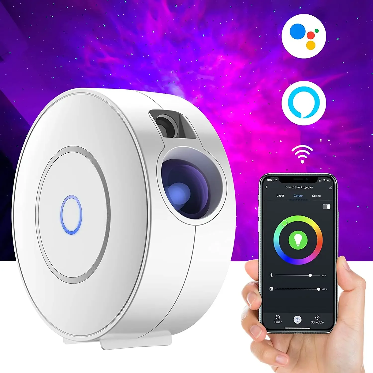 Tuya WiFi Intelligent Aurora G - Planetarium Projector Home ulasan dan harga