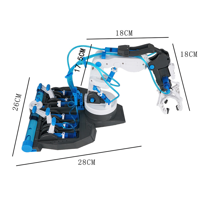 DIY Assembled Hydraulic Mechan - Science Toys Diy ulasan dan harga