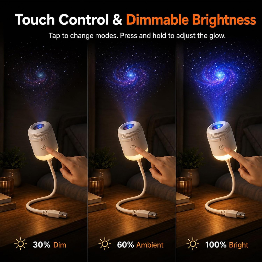24 Slides Rotatable Galaxy Sta - Planetarium Projector Home ulasan dan harga