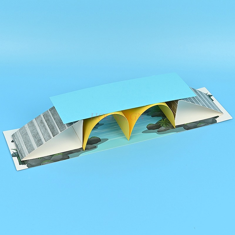 Paper bridge handmade DIY scie - Science And Invention ulasan dan harga