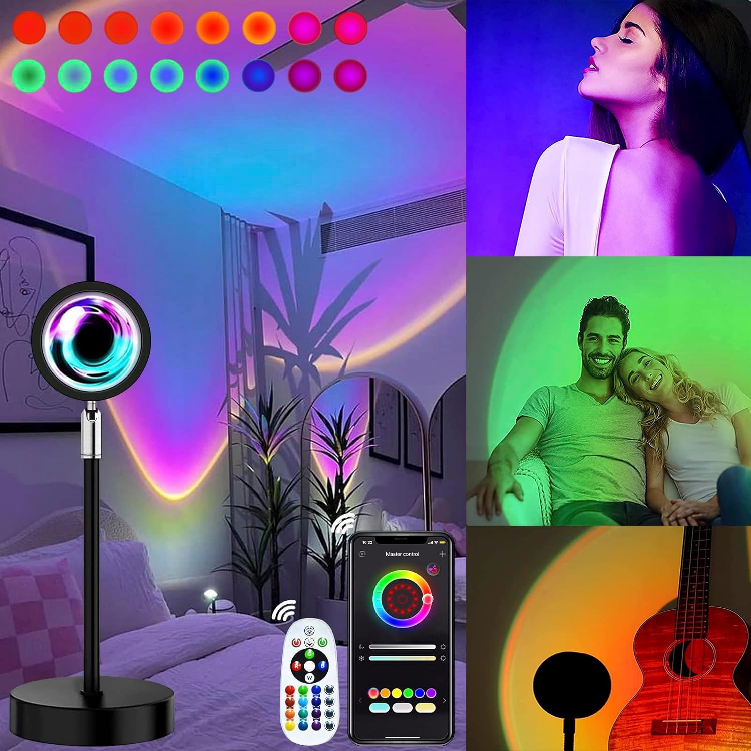 Smart Bluetooth USB Sunset Pro - Planetarium Projector Home ulasan dan harga