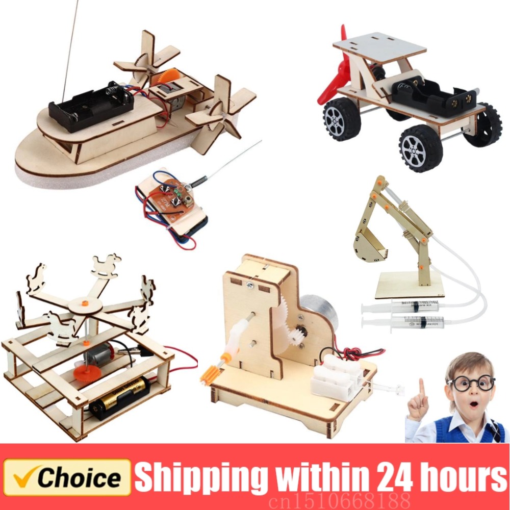 DIY Boat Model Science Toys Ki - Science Toys Diy ulasan dan harga