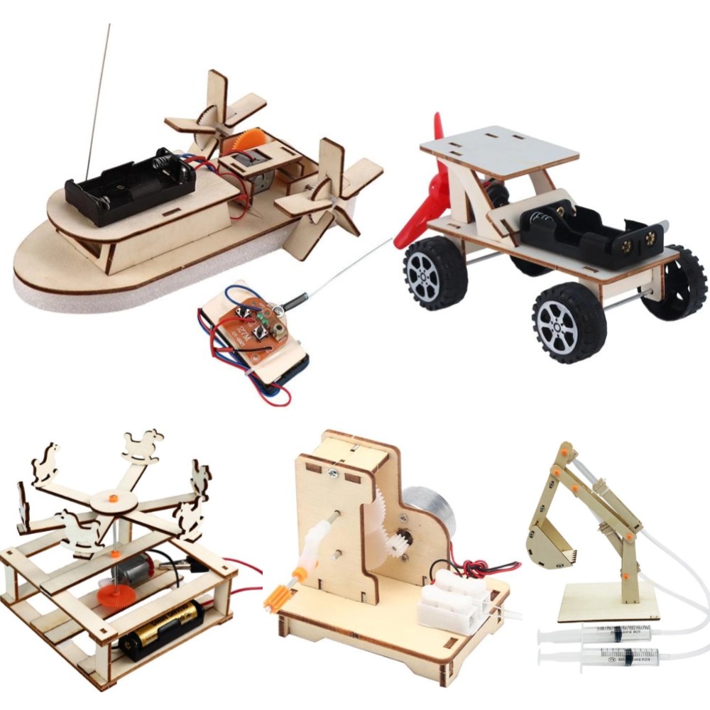 DIY Boat Model Science Toys Ki - Science Toys Diy ulasan dan harga