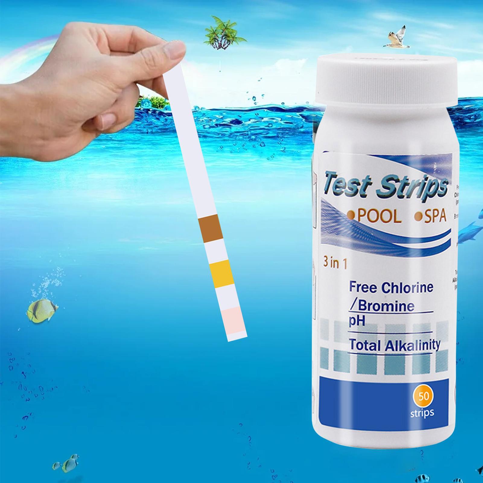Chlorine PH Test Strips SPA Sw - Ph Strip Test ulasan dan harga