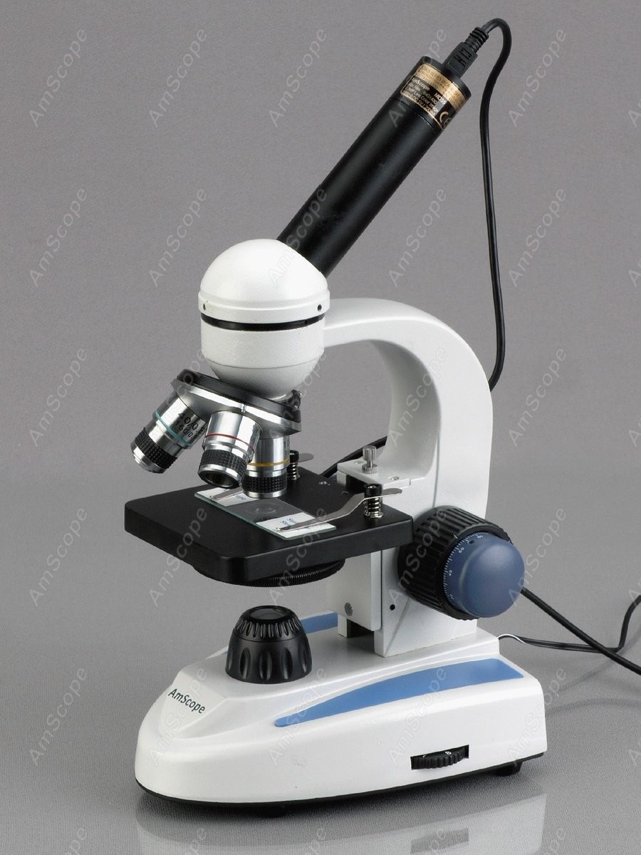 AmScope Cordless Monocular Com - Amscope Microscope Compound 40X-1000X ulasan dan harga
