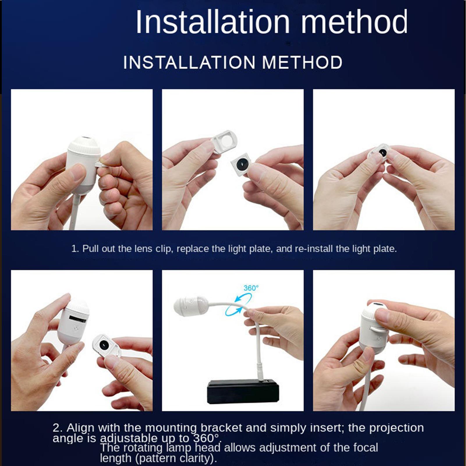 Rocket Galaxy Projection Light - Planetarium Projector Home ulasan dan harga
