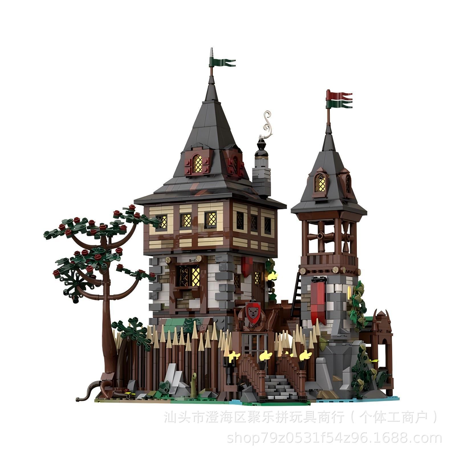 MOC Bear King Castle Mosaic Bu - Hobby Is Science ulasan dan harga