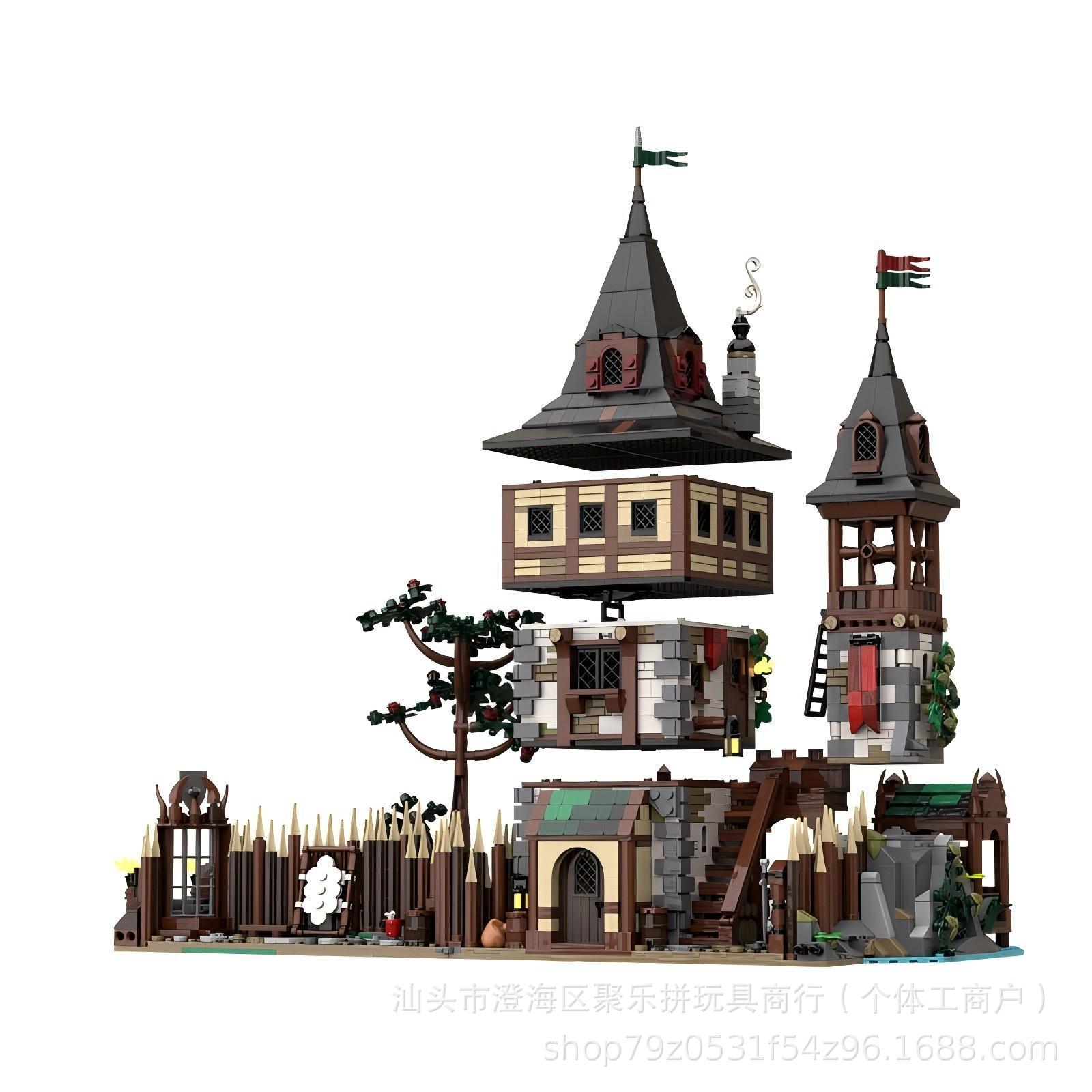MOC Bear King Castle Mosaic Bu - Hobby Is Science ulasan dan harga