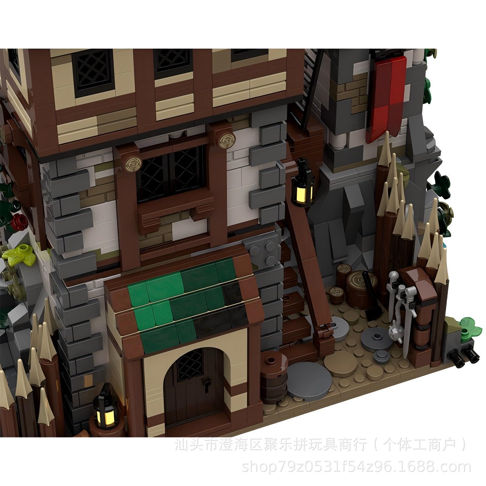 MOC Bear King Castle Mosaic Bu - Hobby Is Science ulasan dan harga