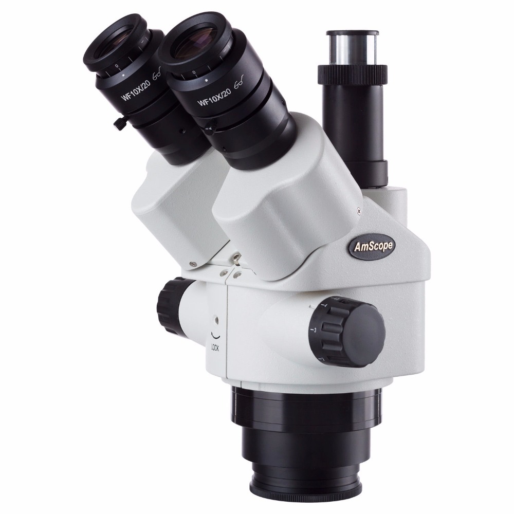 AmScope 7X-45X Simul-Focal Tri - Amscope Microscope Stereo 7X-45X ulasan dan harga