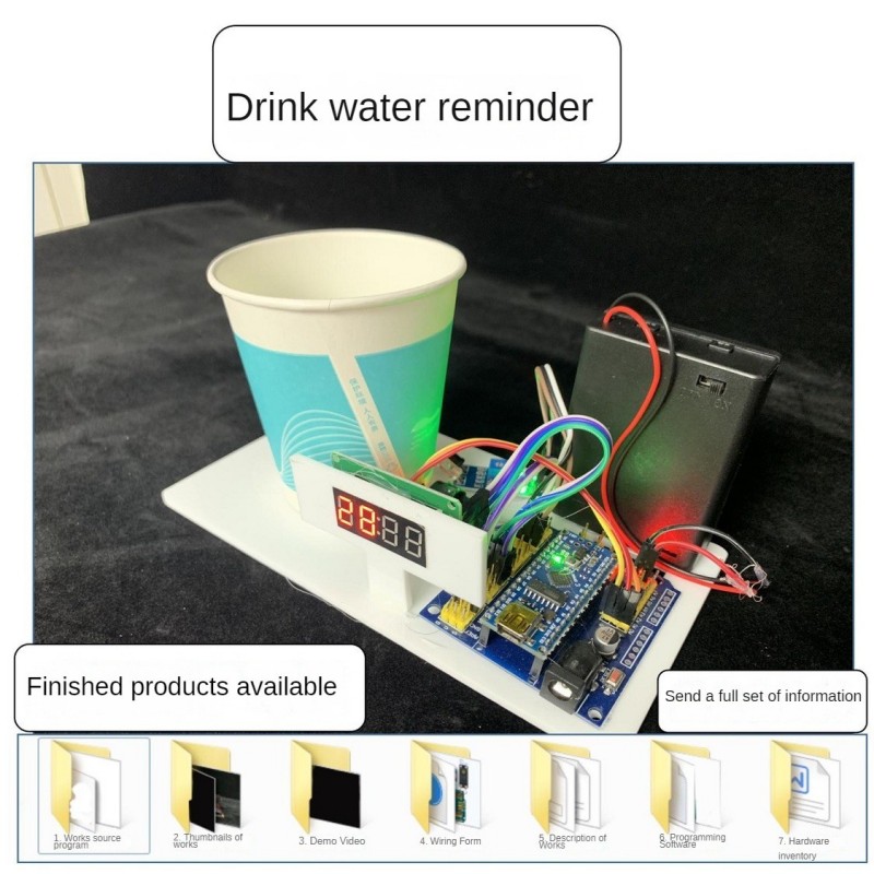 Drink Water Reminder Robot Han - Science Robot ulasan dan harga
