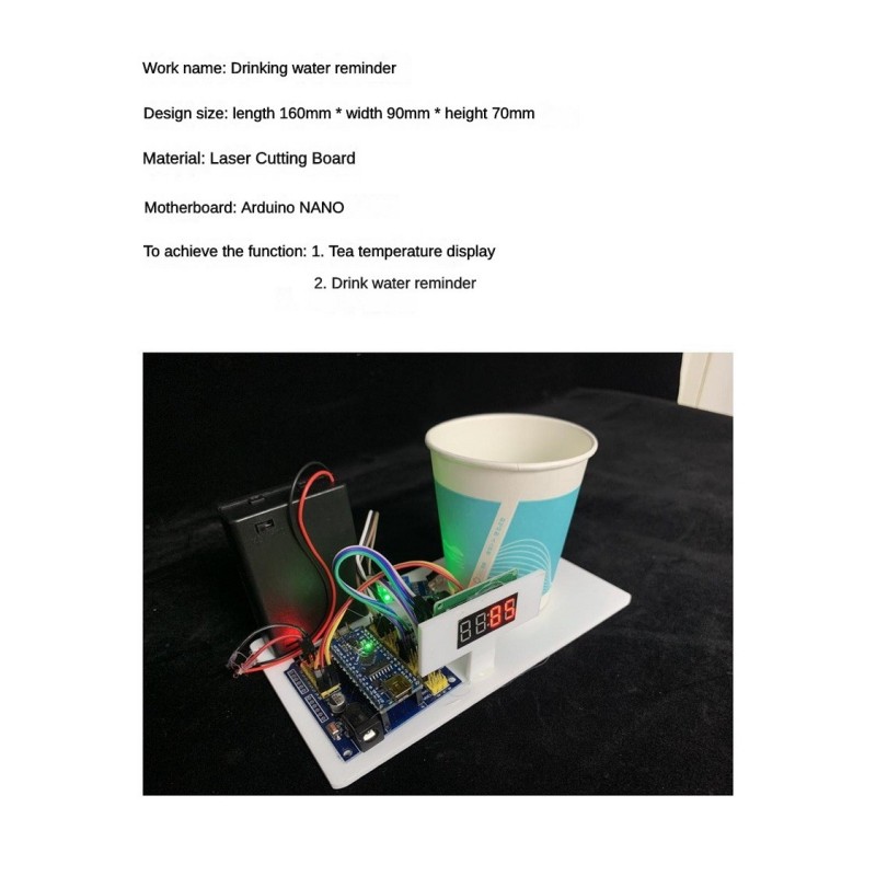 Drink Water Reminder Robot Han - Science Robot ulasan dan harga