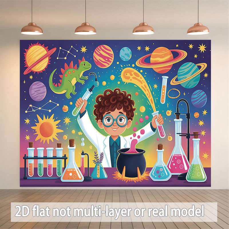 Stellar Science Wall Decor Tap - Science Nursery ulasan dan harga
