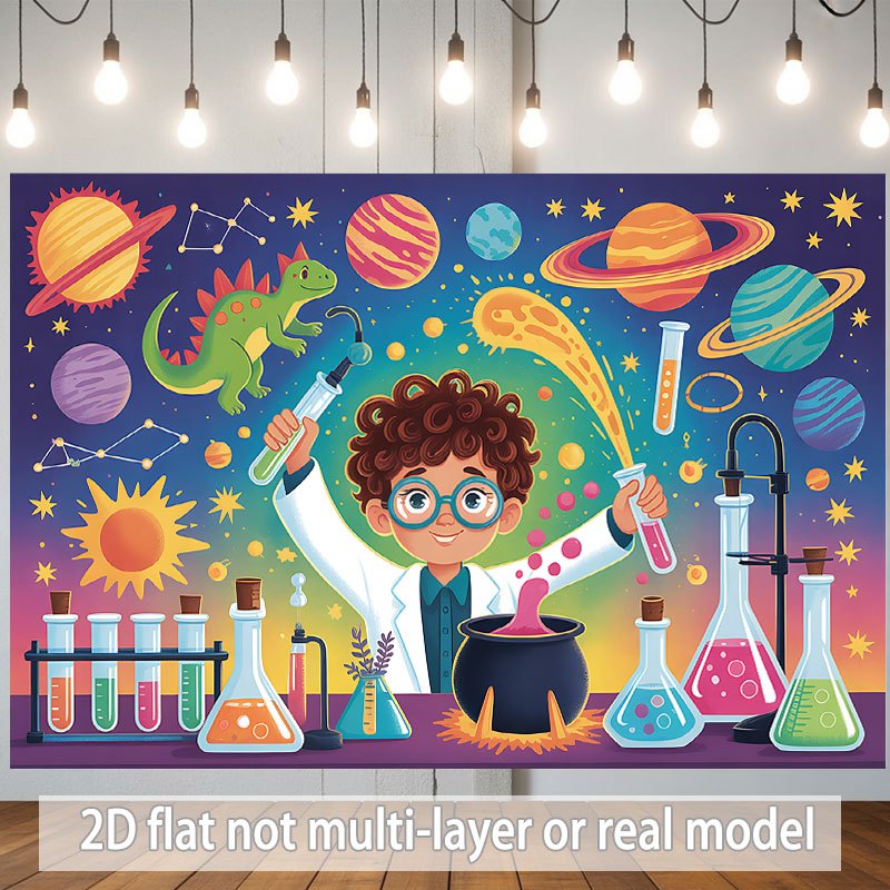 Stellar Science Wall Decor Tap - Science Nursery ulasan dan harga