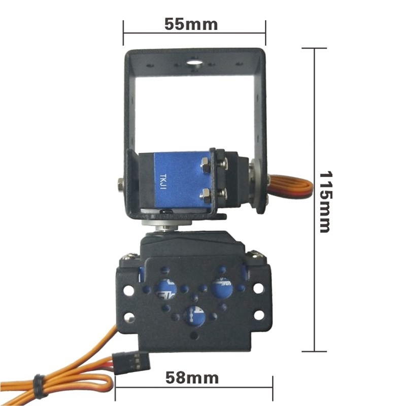 2 DOF Robotic Pan And Tilt Ser - Science Robot ulasan dan harga