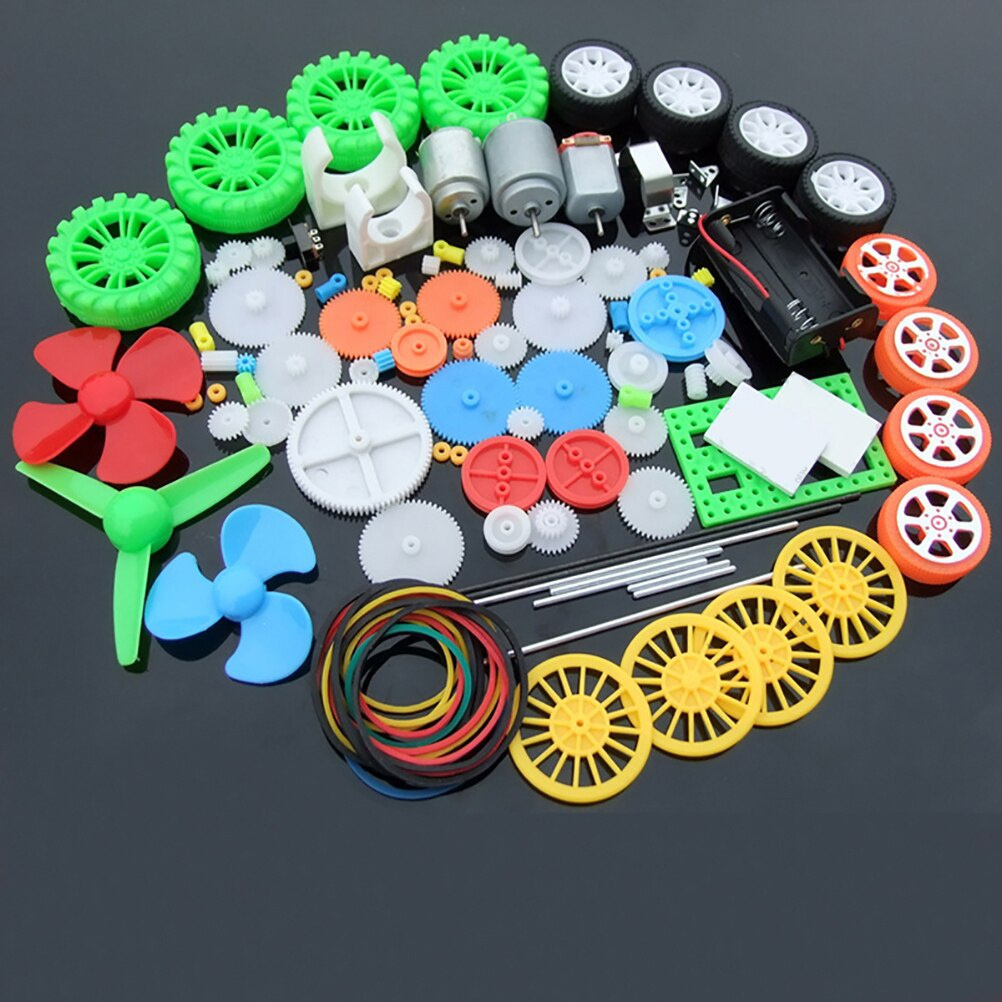 112pcs DC Motor Kit Electric M - Science Toys Diy ulasan dan harga