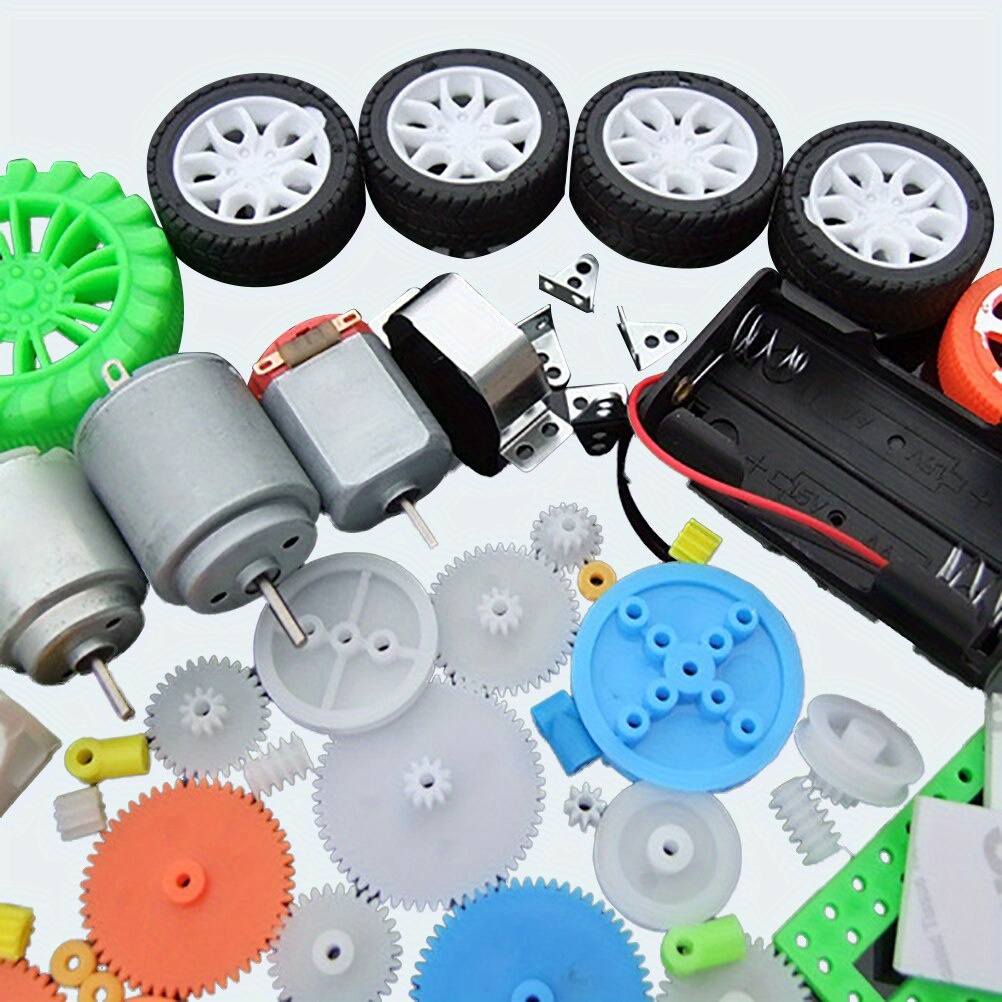 112pcs DC Motor Kit Electric M - Science Toys Diy ulasan dan harga