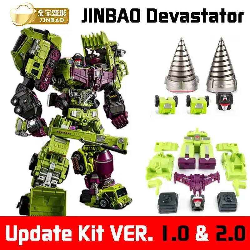 Jinbao Devastator Update Kit P - Science Robot ulasan dan harga