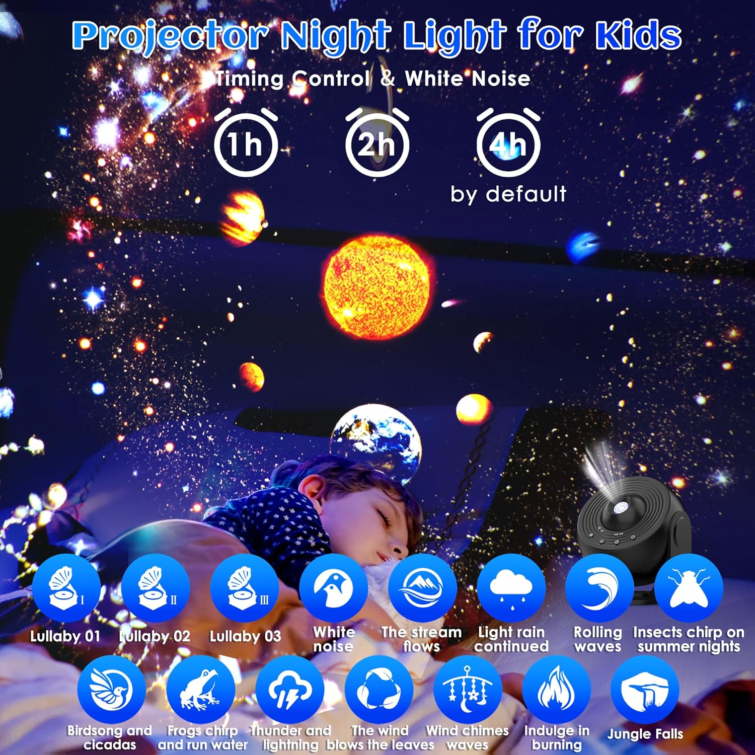 Star Projector Galaxy Pro Nigh - Planetarium Projector Home ulasan dan harga